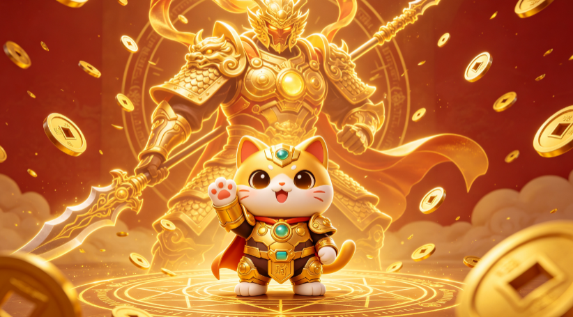 爆天甲+招财猫组合